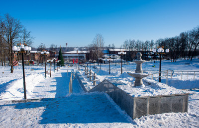 Яхрома,парк Лямина