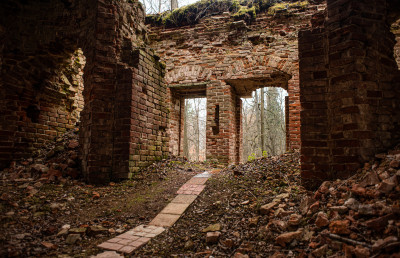 Деревня Удино, Церковь Покрова пресвятой Богородицы, усадьба Удино