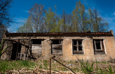 Заброшенный военный городок Ивлево