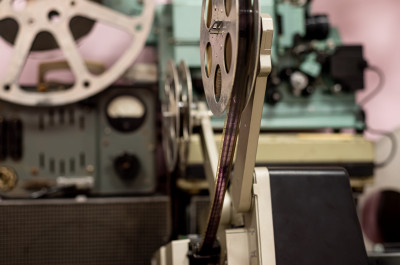 Выставка истории кинематографии в Долгопрудном, кинопроекторы