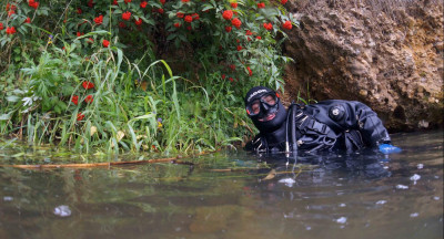 Голубое озеро, Дайв-центр "Сычики"