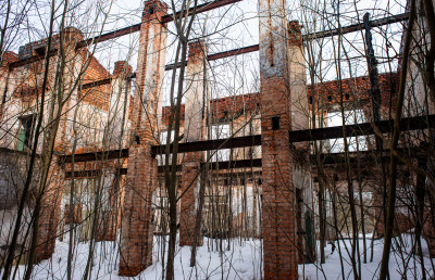 Заброшенный торфобрикетный завод в Мельчевке