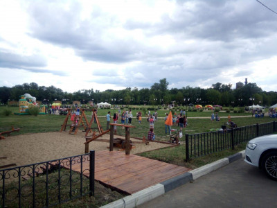 Принарский парк в Серпухове