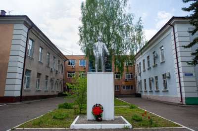 Луховицы, памятник Ленину