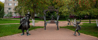 Школьный бульвар в Раменском