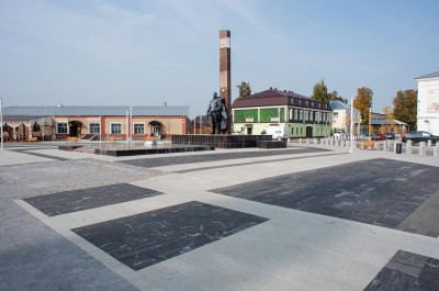 Зарайск, площадь Революции