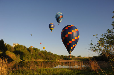 Чемпионат по воздухоплавательному спорту в Дмитрове