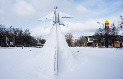 Жуковский, памятник МиГ-21