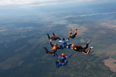 Прыжки с парашютом в Ватулино