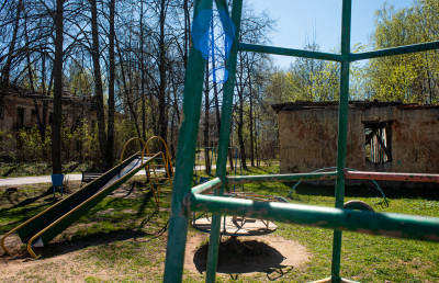 Заброшенный военный городок Ивлево