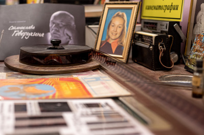 Выставка истории кинематографии в Долгопрудном, уникальный монтажный стол