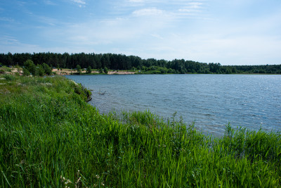 Луховицы, голубые озёра