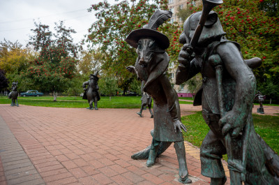 Школьный бульвар в Раменском