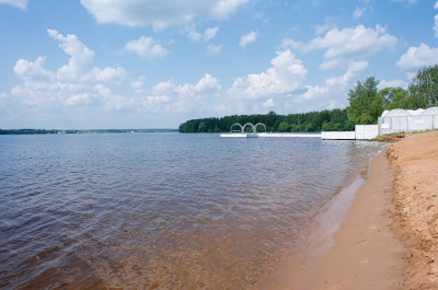 Пироговское водохранилище, Пироговский пляж