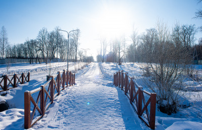 Яхрома,парк Лямина