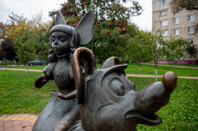 Школьный бульвар в Раменском