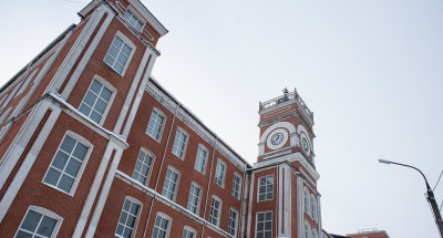 Егорьевск, Хлудовская бумагопрядильная фабрика, часы «Биг-Бен»