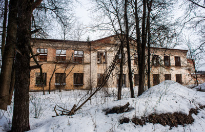 Заброшенный торфобрикетный завод в Мельчевке