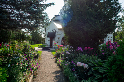Храм преподобного Сергия Радонежского в селе Комягино