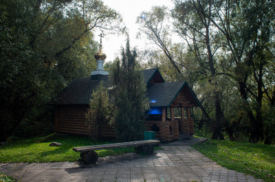 Зарайск, Белый колодец, святой источник у реки Осётр