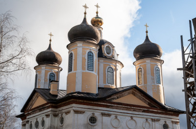 Церковь Преображения Господня в деревне Спасс-Косицы