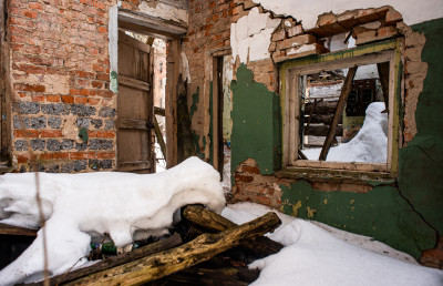 Заброшенный торфобрикетный завод в Мельчевке