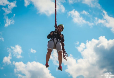 Прыжки с веревкой в Сорочанах