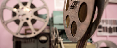 Выставка истории кинематографии в Долгопрудном, кинопроекторы