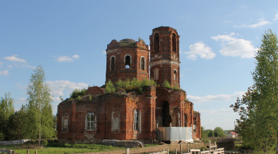 Рождественская церковь в селе Верховлянь