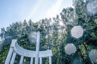 Парк Березовая роща в Дмитрове