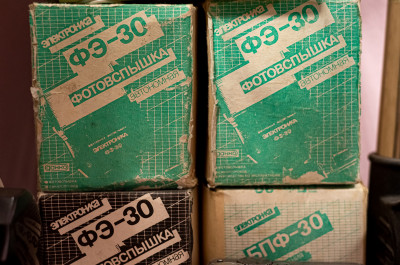 Выставка истории кинематографии в Долгопрудном, фототехника