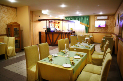 Гостиница «Континент» в Воскресенске. Ресторан Ностальжи