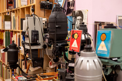 Выставка истории кинематографии в Долгопрудном, фототехника