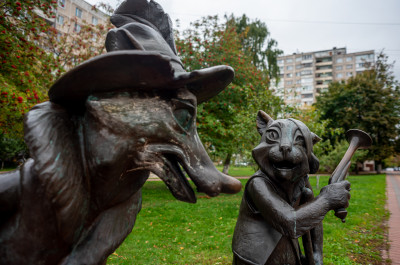 Школьный бульвар в Раменском