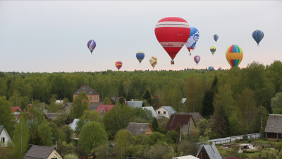 Чемпионат по воздухоплавательному спорту в Дмитрове