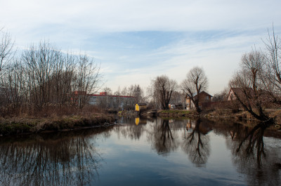 Незамерзающая река Пехорка
