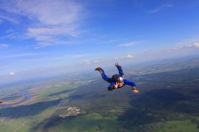 Прыжки с парашютом в «Аэрограде Коломна»