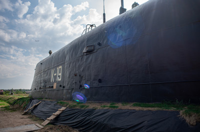 Памятник подводной лодке К-19