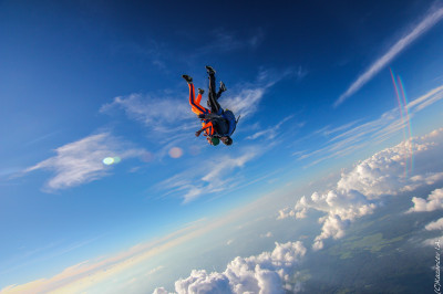 Прыжки с парашютом в «Аэрограде Коломна»