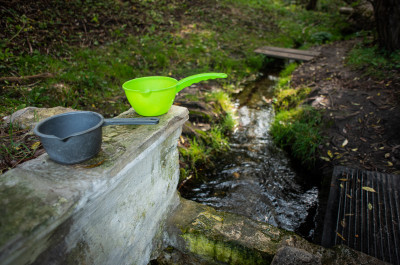 Зарайск, Белый колодец, святой источник у реки Осётр