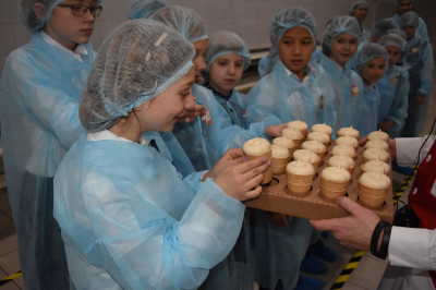 Экскурсия на производство мороженого «Чистая линия»