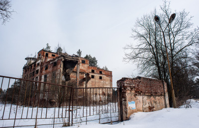 Заброшенный торфобрикетный завод в Мельчевке