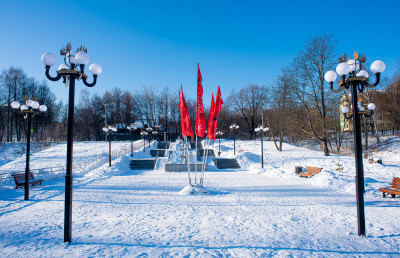 Яхрома,парк Лямина