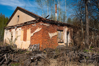 Заброшенный военный городок Ивлево