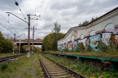 Заброшенная станция Мальчики в Люберцах