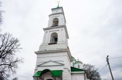 Весенние виды Церкви Успения Пресвятой Богородицы в Подсосино