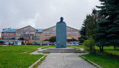 Хотьково, памятник Ленину