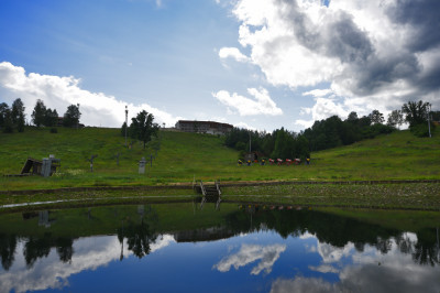 Спортивный парк «Яхрома» в летний период
