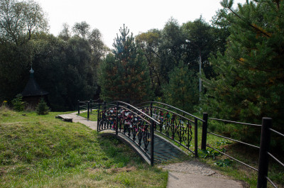 Зарайск, Белый колодец, святой источник у реки Осётр