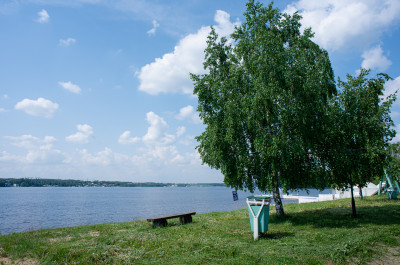 Пироговское водохранилище, Пироговский пляж